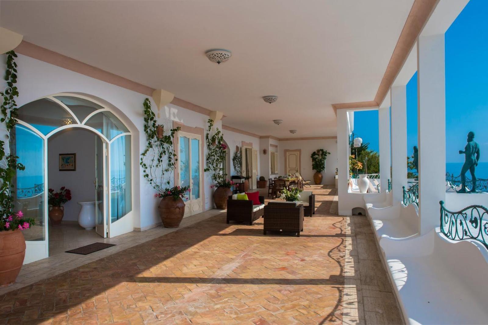 Villa Santa Chiara Positano Suites Exterior foto
