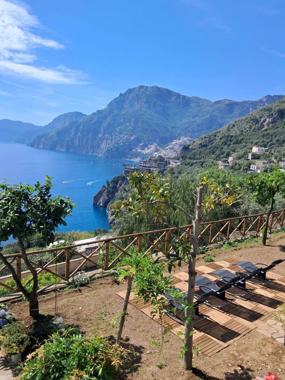 Villa Santa Chiara Positano Suites Exterior foto