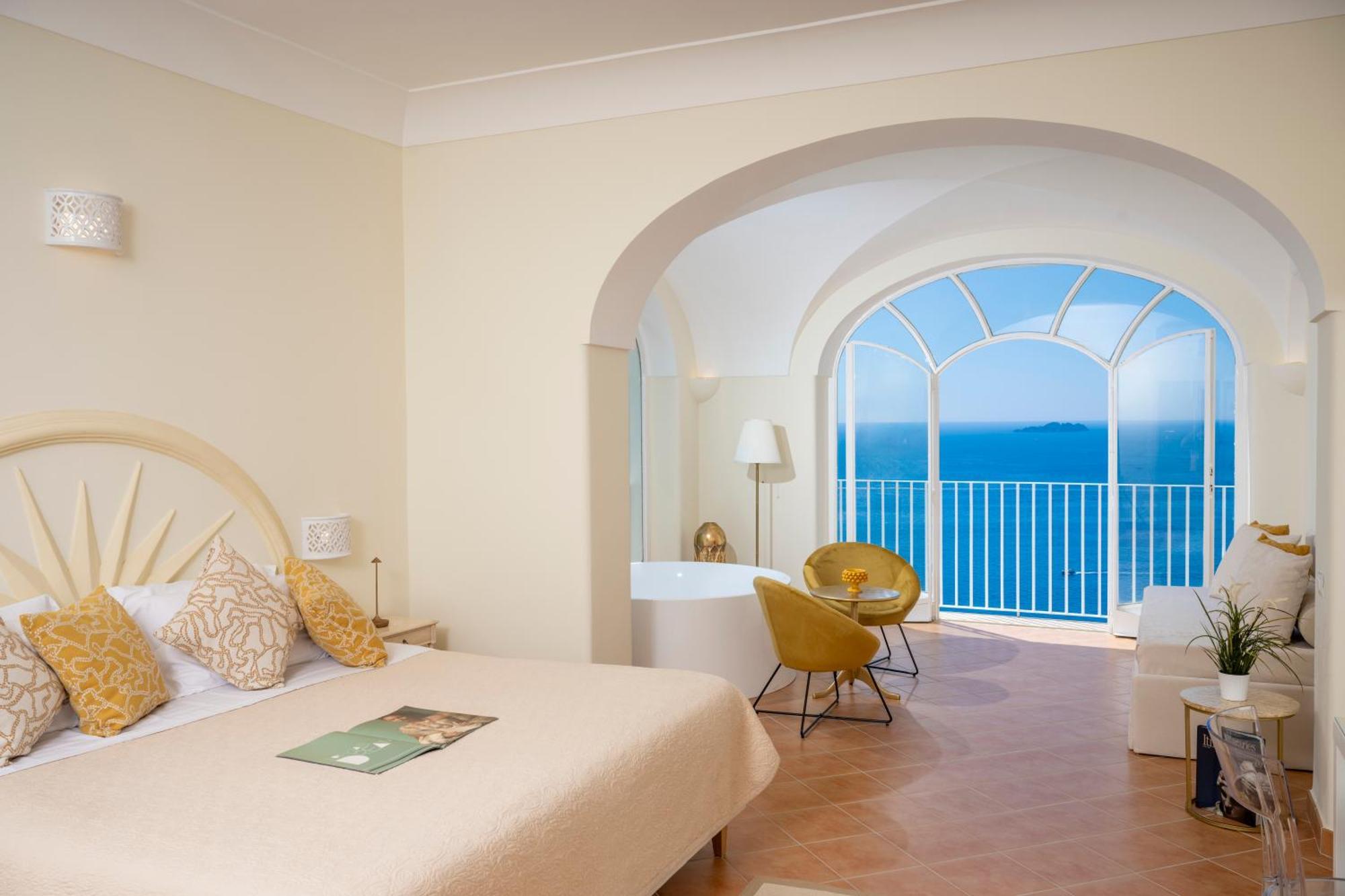 Villa Santa Chiara Positano Suites Exterior foto